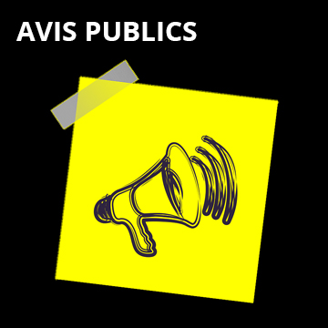 Avis public Scrutin